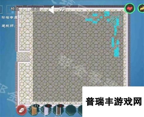 创造与魔法东篱居建筑设计 东篱居建筑平面图纸